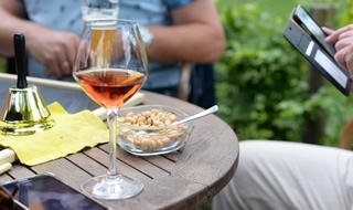 people vacationing with alcohol