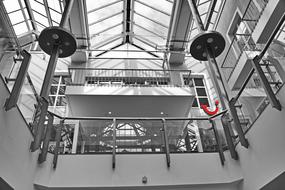 Black And White Architecture center