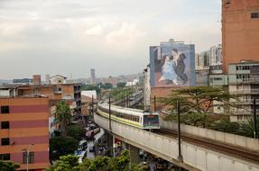 Train in Medellin Colombia