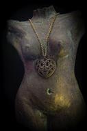 Nude Statue Heart