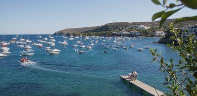 poor yachts in blue water
