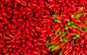 small chili peppers