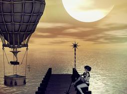 Fantasy Steampunk render
