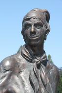bronze sculpture of a man in Germany