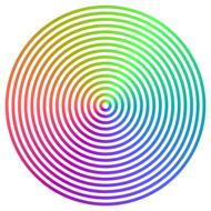 pattern background colorful circle