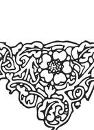 ornate decoration vine flower