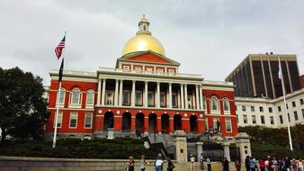 Boston Massachusetts red