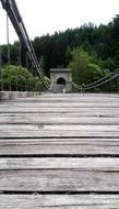 wooden beautiful bridge