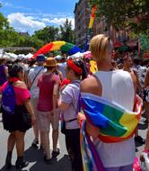 lgbt people love parade