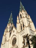 Cathedral Architecture Church white