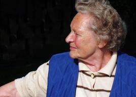 Woman Pensioner Portrait