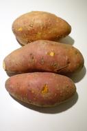 ripe three potatoes