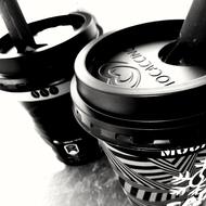 Plastic black cups