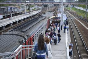 Elektrichka Balashikha Railway