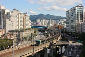 Train Subway Republic Of Korea
