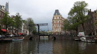 Amsterdam City water Canal