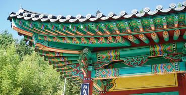 Hanok Eaves in Republic Of Korea