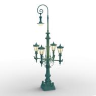 old street lamp mood