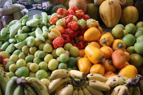 Fresh fruit at the market