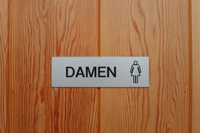 Toilet Sign Ladies Wc