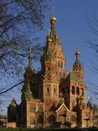 Architecture Church Russia blue sky