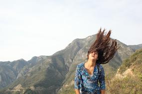 Outdoors Female Woman