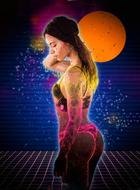 woman girl bikini young woman