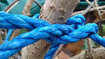 blue Ropes Texture