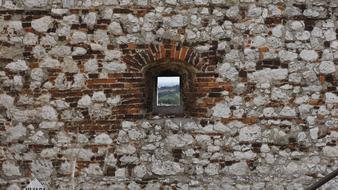 Lake Dusia Window Architecture stone