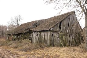 Barn Old Building broken
