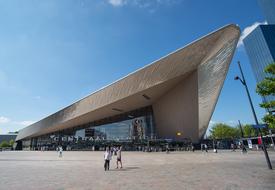 Rotterdam Central Station architecture