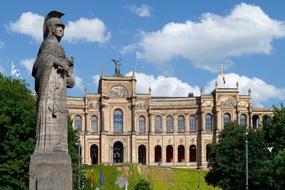 Maximilianeum, historical palatial building, germany, Bavaria, Munich