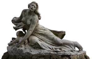 woman child monument statue mother