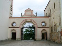 Medieval Buildings Of The Abbey Getway