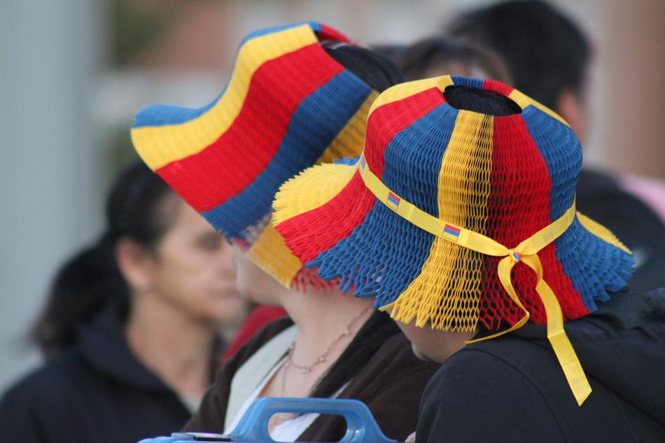 colorful hat of National Holidays in Colombia