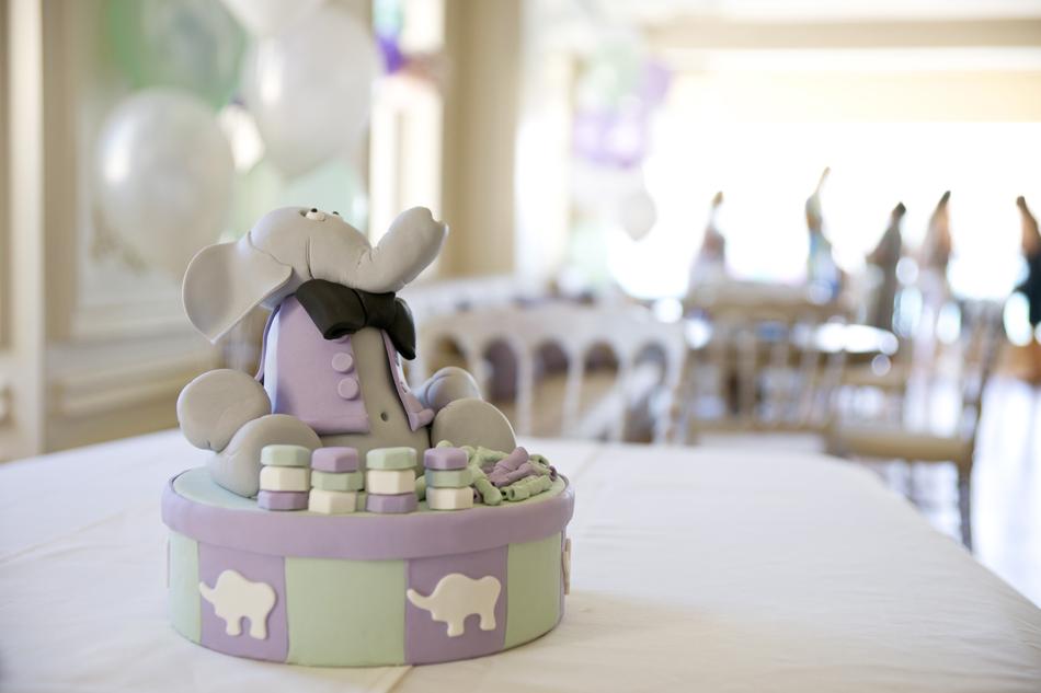 birthday cake on the table