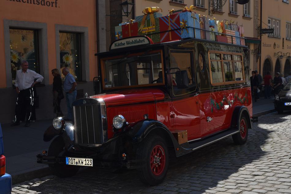 Older Vehicles Red