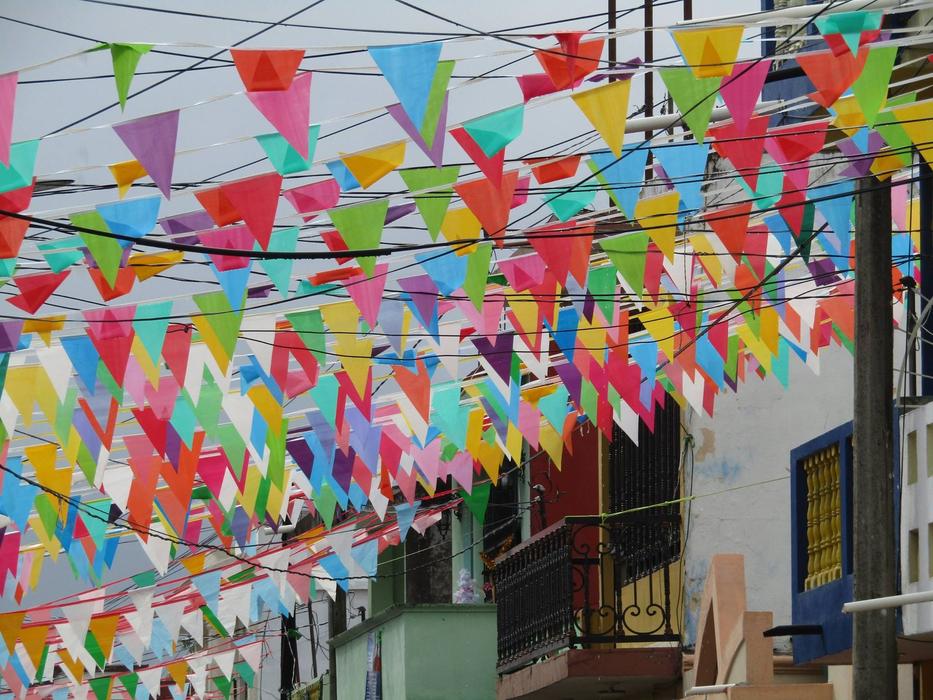 Color Streets Of Mexico Street