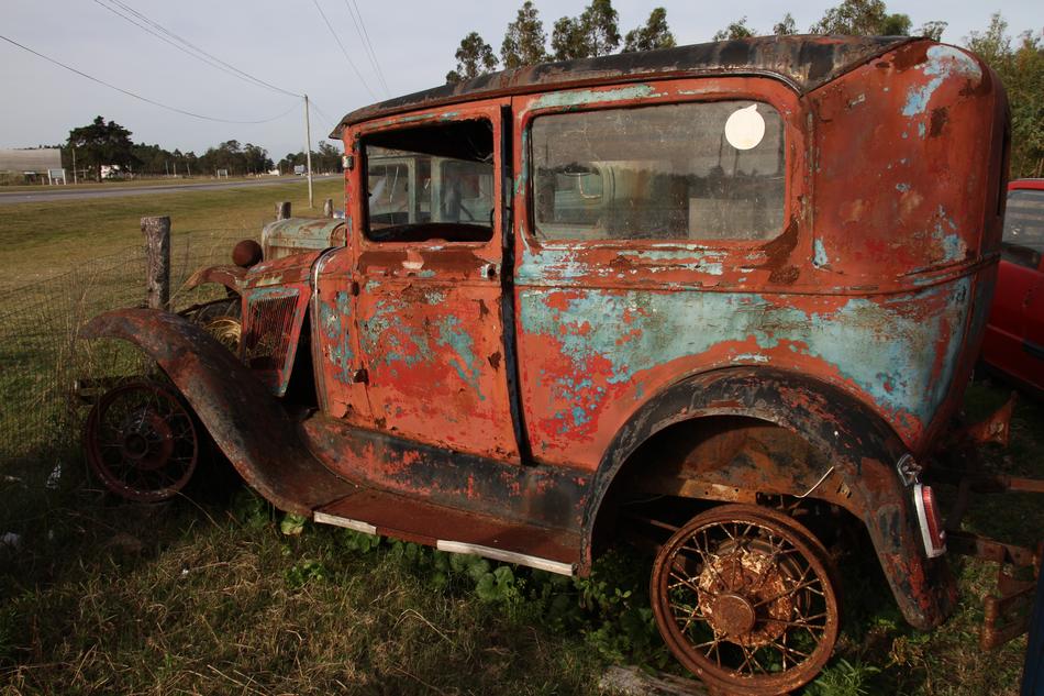 Car Old Abandon