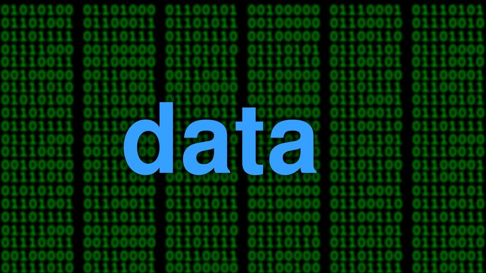 black and green data wallpaper
