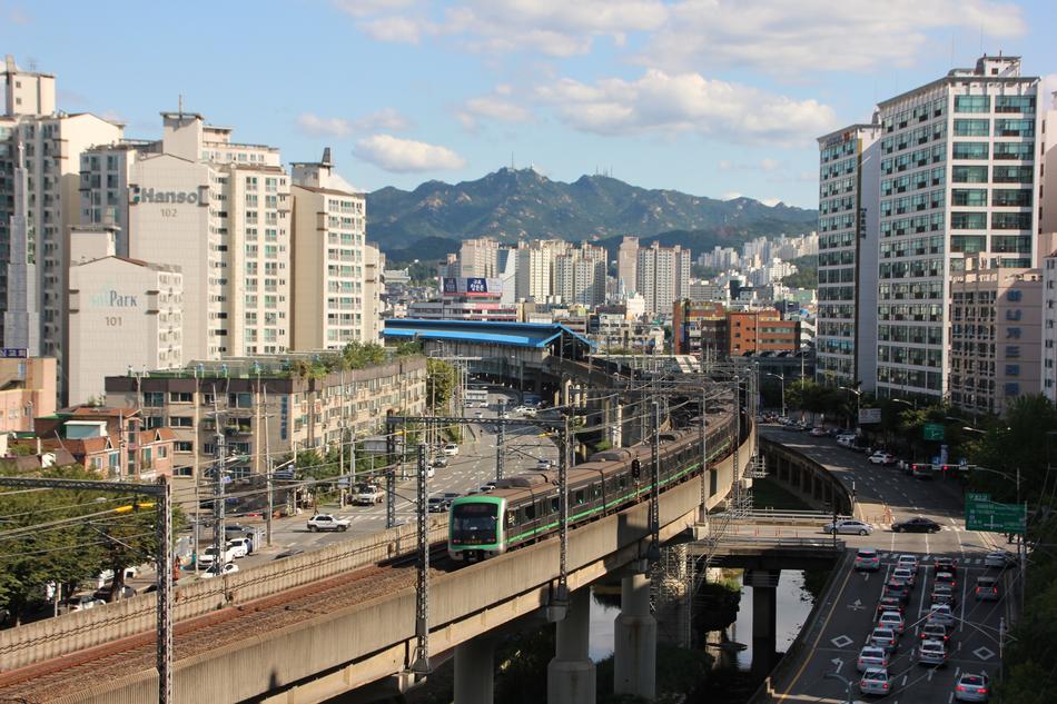 Train Subway Republic Of Korea