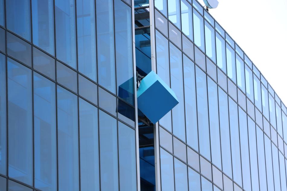 Cube Blue House