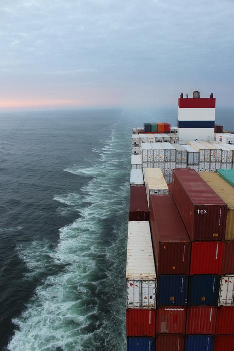 Vessel Container Transport