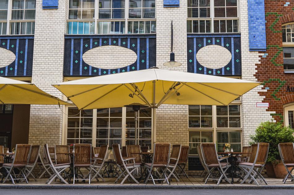 Cafe Parasol Chairs
