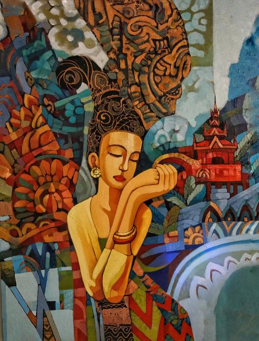 Art Woman Traditional