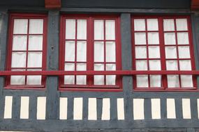 Window Wood facade