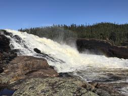 photo of waterfall and whirlpool