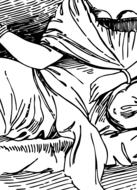 lady reclined dining lady with bowl