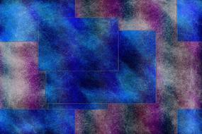 geomatric blue-pink pattern