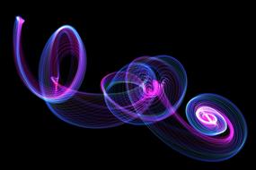 background light glow abstract art